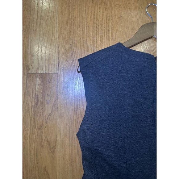 Heathered Gray Midi Office Siren Dress Size 12 - Picture 5 of 7